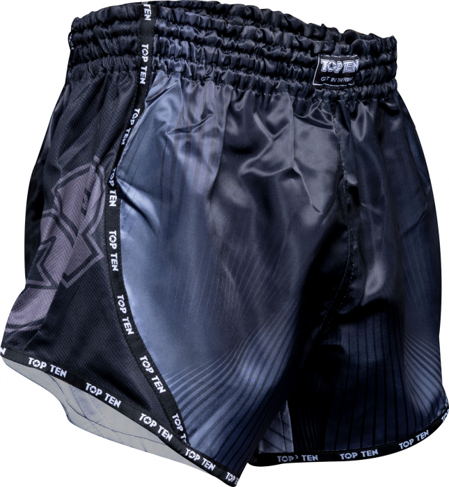 Pantaloni Kickboxing “Vectory” - negru, marimea XS = 150 cm [2]