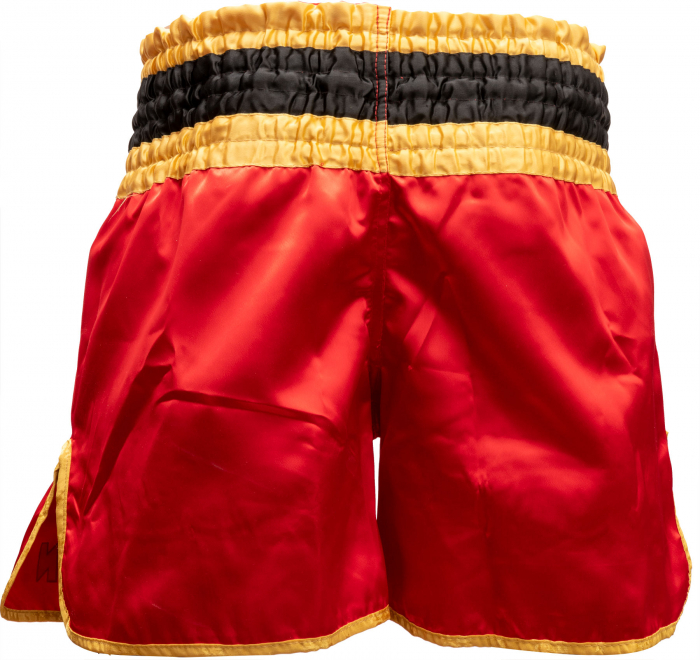 Pantaloni scurti "WAKO Kickboxing", aprobat WAKO, Rosu, 2XL [3]