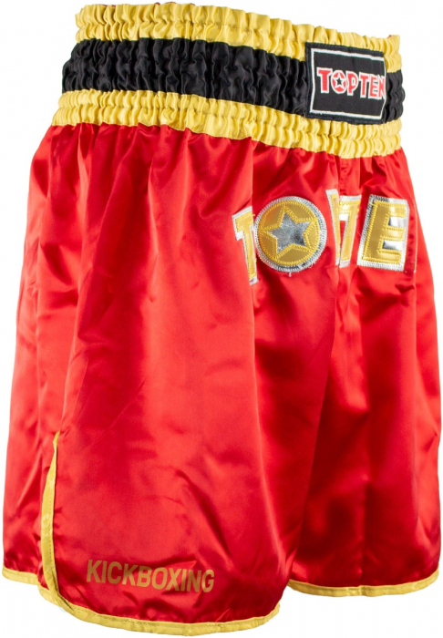 Pantaloni "WAKO", aprobat WAKO, Top Ten, Rosu, 2XL [3]