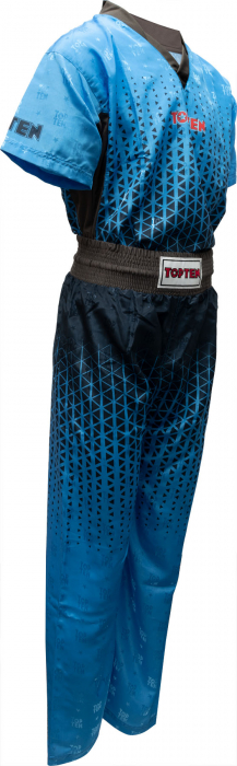 Uniforma Kickboxing „Grafic”,  Top Ten, Albastru-Negru, 2XL [2]