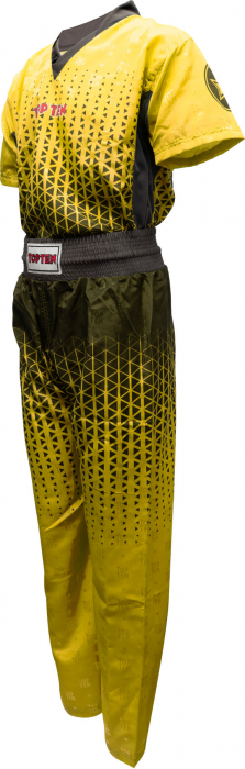 Uniforma Kickboxing „Grafic”,Top Ten, Galben-Negru, M [3]