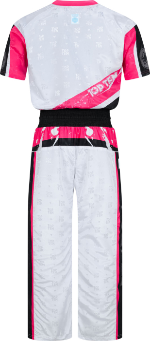 Kickboxing uniform "Urban Arts" - white-pink, size XXL [4]