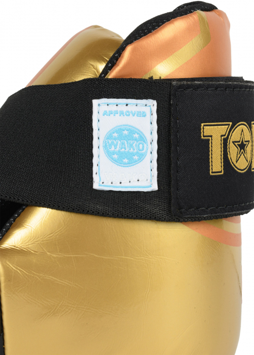 „Urban Arts” cipők - arany-fehér, XS méret [6]