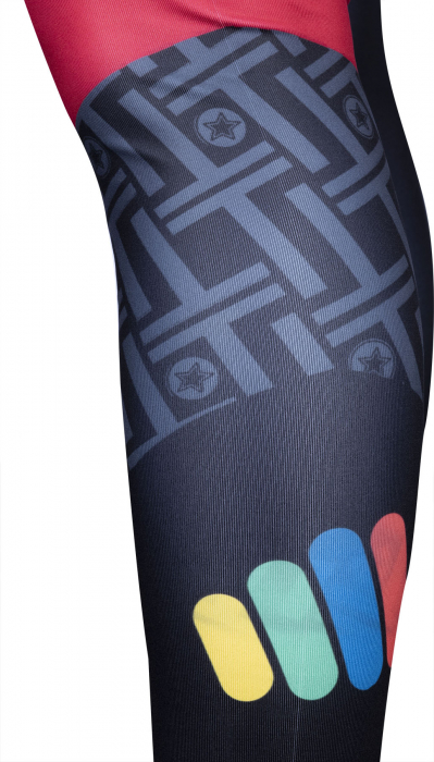 Colant ITF “ITF Color Ray” -negru-rosu, marime XS [4]