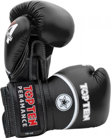 Manusi box "4select", Top Ten Negru-Negru, 14oz [4]