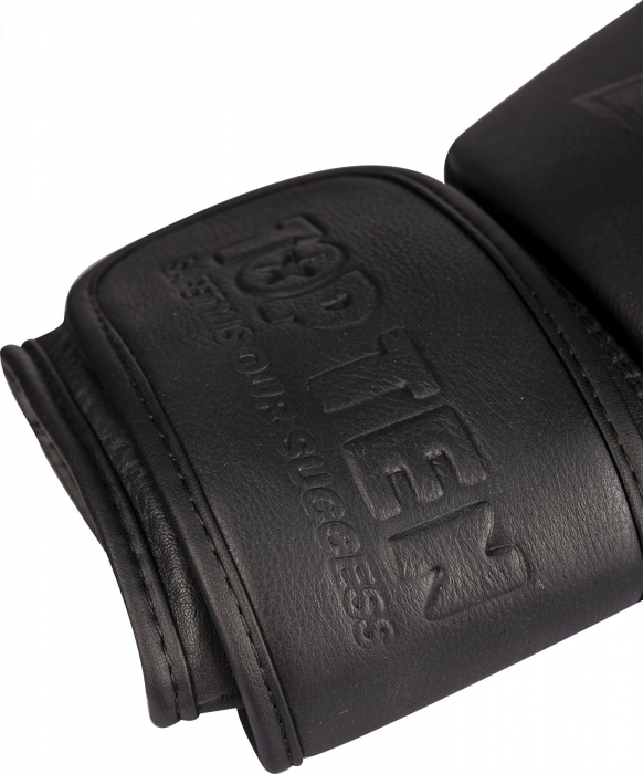 Mănuși de box "Black'n'Black", Top Ten, Negru, 14oz [3]