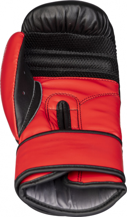 Manusi de box "TOP TEN", Top Ten Negru-Rosu, 12oz [2]