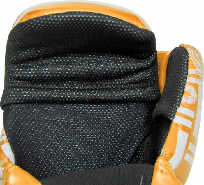 Manusi de kickboxing “Glossy Block PRISM”, Top Ten, galben, XS [5]