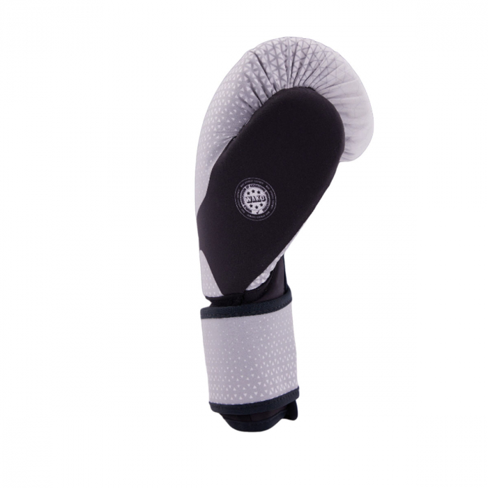 Manusi lavabile Kickboxing C-GEAR Sport Discipline (aprobare WAKO) negru-gri 10 Oz [5]