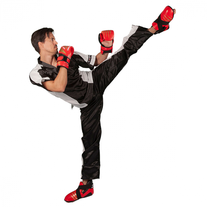 Manusi Point Fighting C-GEAR Integrity aprobate WAKO, Century, Rosu/Auriu, S [6]