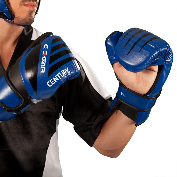 Manusi Point Fighting C-GEAR Integrity aprobate WAKO, Century, Albastru/Negru, S [3]