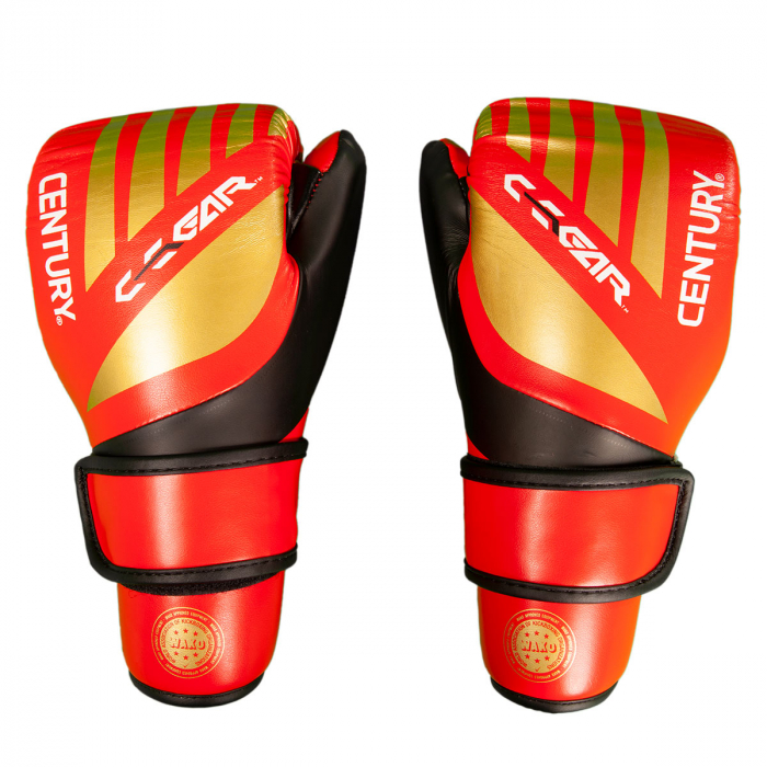 Manusi Point Fighting C-GEAR Integrity aprobate WAKO, Century, Rosu/Auriu, S [3]