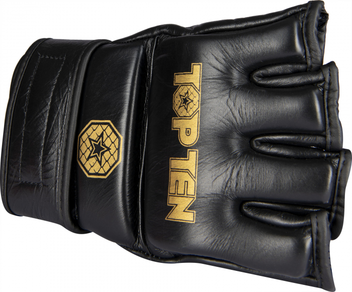 MMA competition gloves “Competitor” - black-gold, size XL [2]