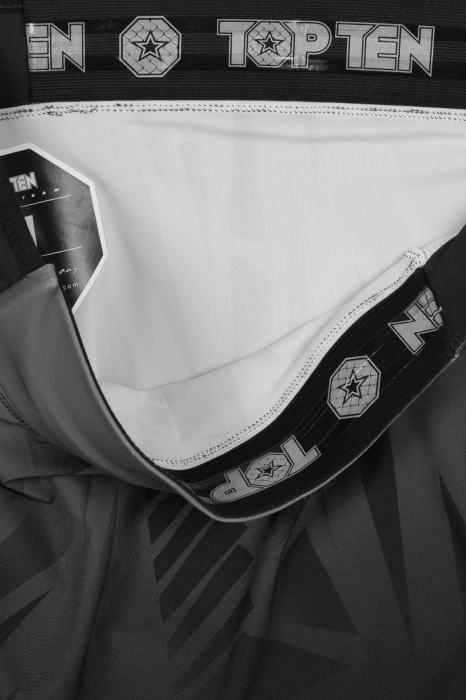 MMA Shorts “Borrado” with inner trousers - black, size XXL = 200cm [6]