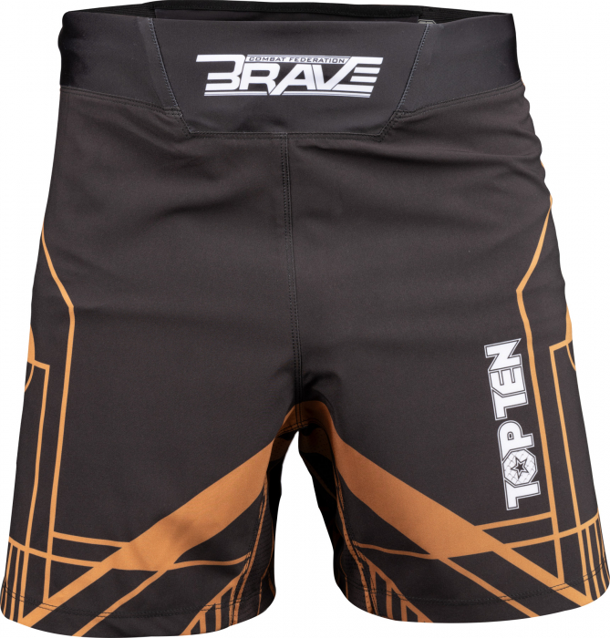 Pantaloni scurti MMA “BRAVE” - Negru-Auriu, marime  XL [11]
