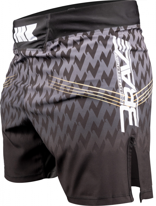 Pantaloni scurti MMA “BRAVE Fight Night” - Negru, Marime M [3]
