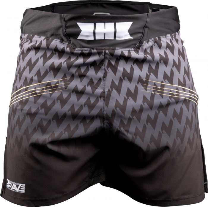 Pantaloni scurti MMA “BRAVE Fight Night” - Negru, Marime XXL [2]