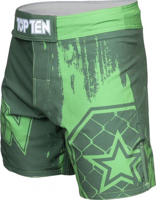 MMA-Shorts “Power Ink” - green, size XL [3]