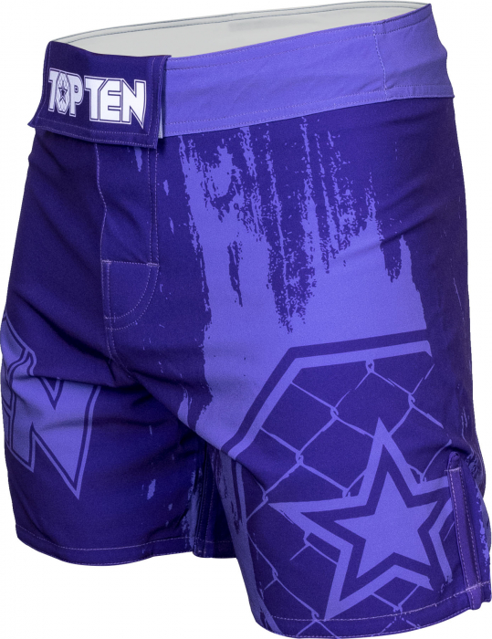 MMA-Shorts “Power Ink” - purple, size L [3]