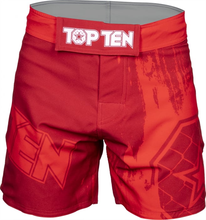 MMA-Shorts “Power Ink” - red, size L [2]