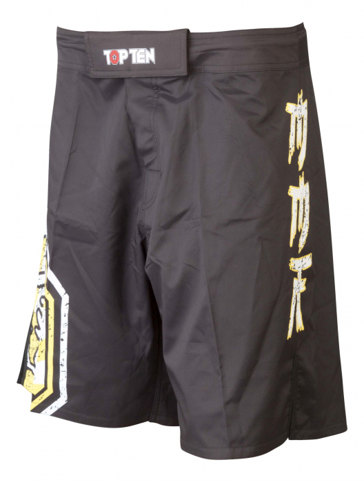 Pantaloni scurți "Sunrise", Top Ten, Negru-Galben, 2XL [3]