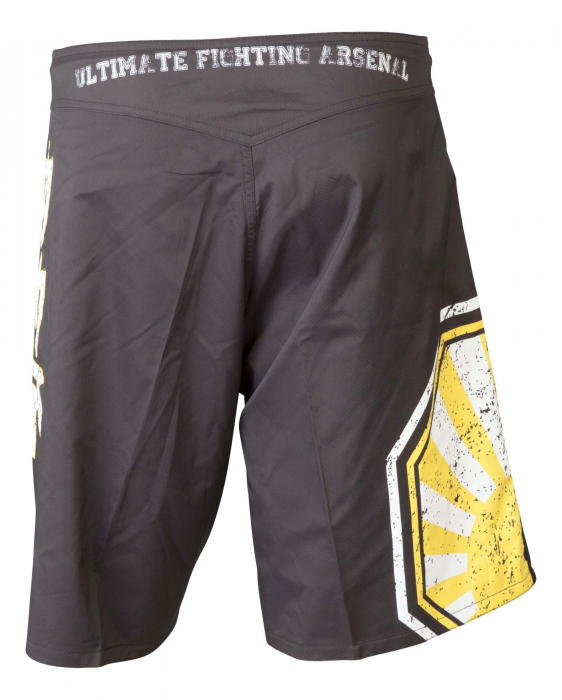 Pantaloni scurți "Sunrise", Top Ten, Negru-Galben, 2XL [2]