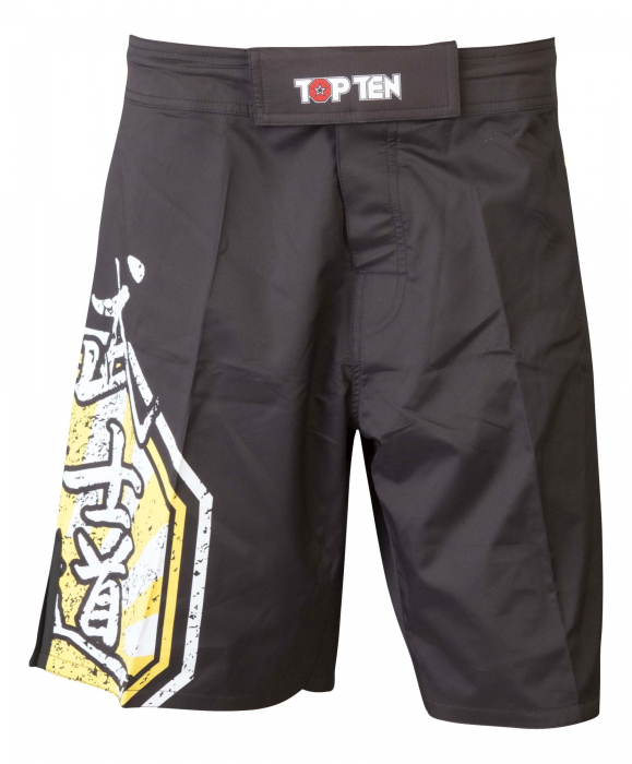 Pantaloni scurți "Sunrise", Top Ten, Negru-Galben, 2XL [1]
