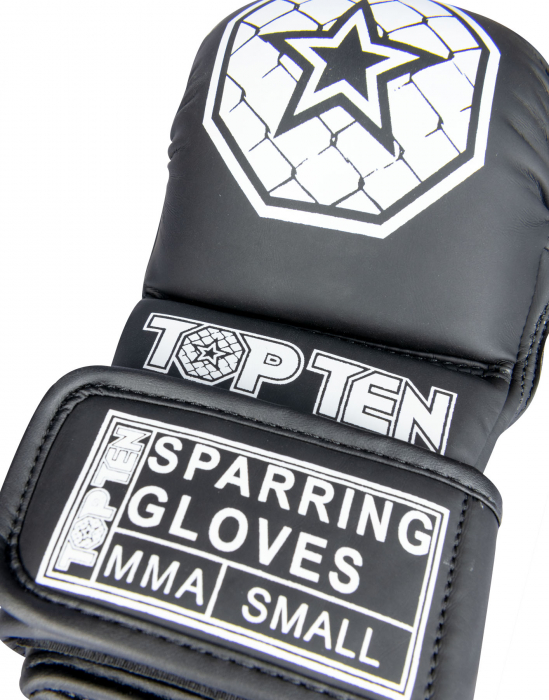 Manusi sparring MMA “Contender” , Top Ten, negre, L [5]