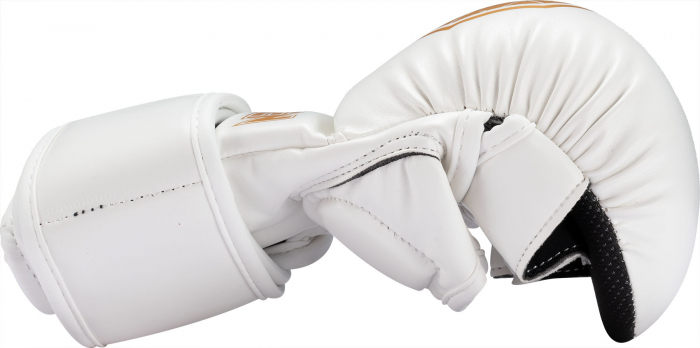 Manusi MMA  “Contender” - alb-auriu, marimea S [3]