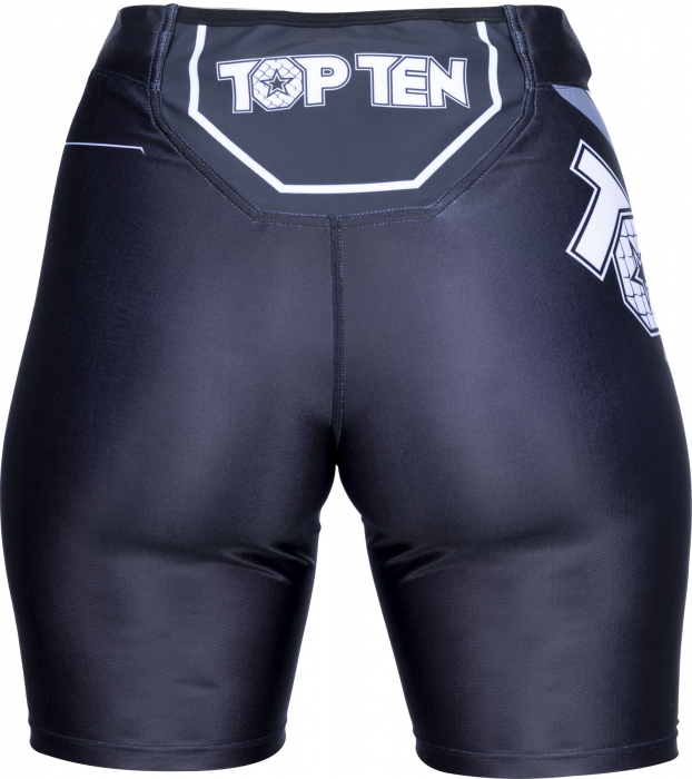 MMA Vale Tudo Women Turei scurte „Echipa de lupta” - Negru, Marimea M [4]