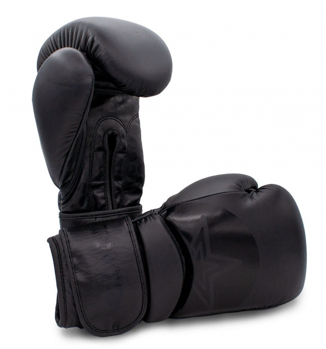 Manusi de box Star Wrist, Top Ten, negru, 12 OZ [2]
