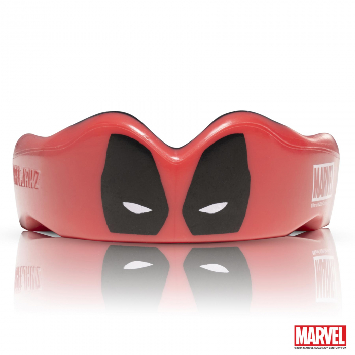 Proteza dentara “Extro Marvel Deadpool” - rosu-negru, senior [2]