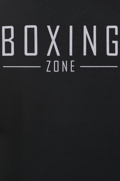 Oversized T-shirt "Boxing Zone" - black, size M [5]