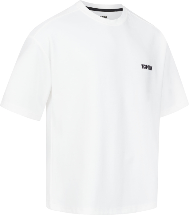 Oversized T-shirt "One More Round" - white, size M [2]
