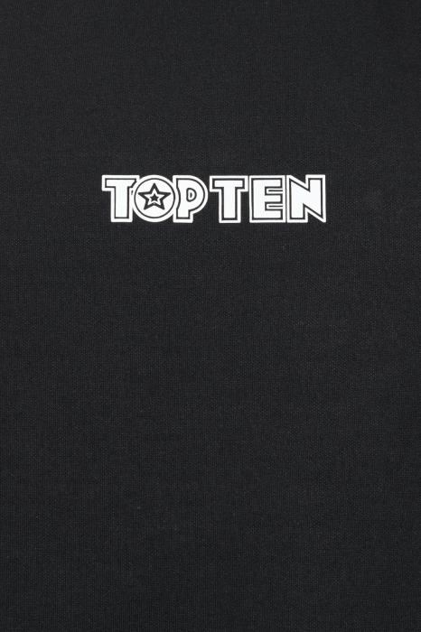Oversized T-shirt "TOP TEN" - black, size M [5]