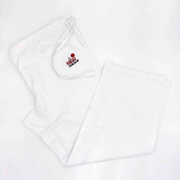 Pantalon KARATE Kyokushin Training, alb, 160 cm [3]