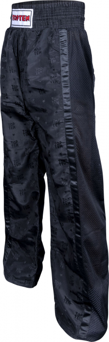 Pantaloni Kickboxing „Mesh”, Top Ten, negru, 190 cm [4]