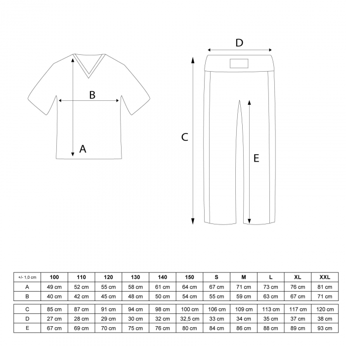 Pantaloni Kickboxing aprobati WAKO „Mesh”, Top Ten, alb, 130 cm [5]
