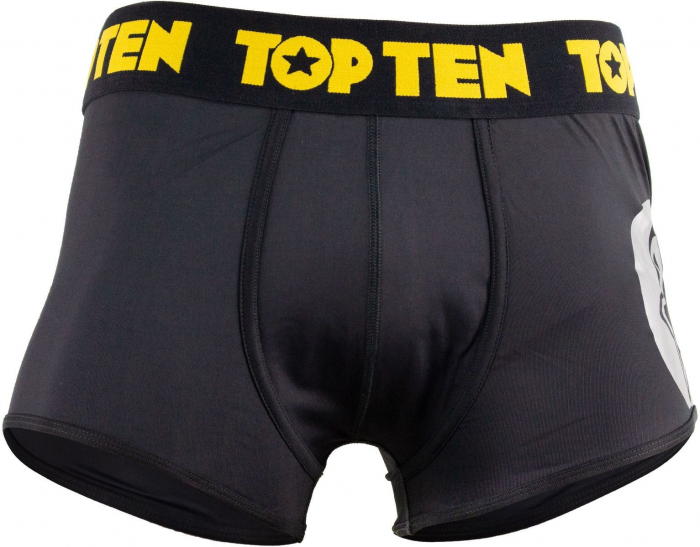Pantaloni scurți boxeri, Top Ten, Negru-Auriu, S [2]