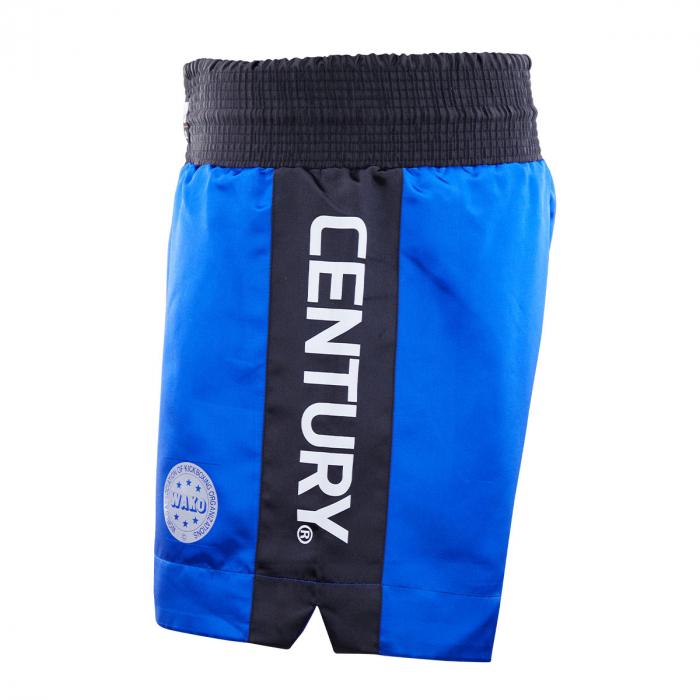 Pantaloni scurti C-GEAR Kickboxing Competition, omologati WAKO, Century, Albastru/Negru, S [8]