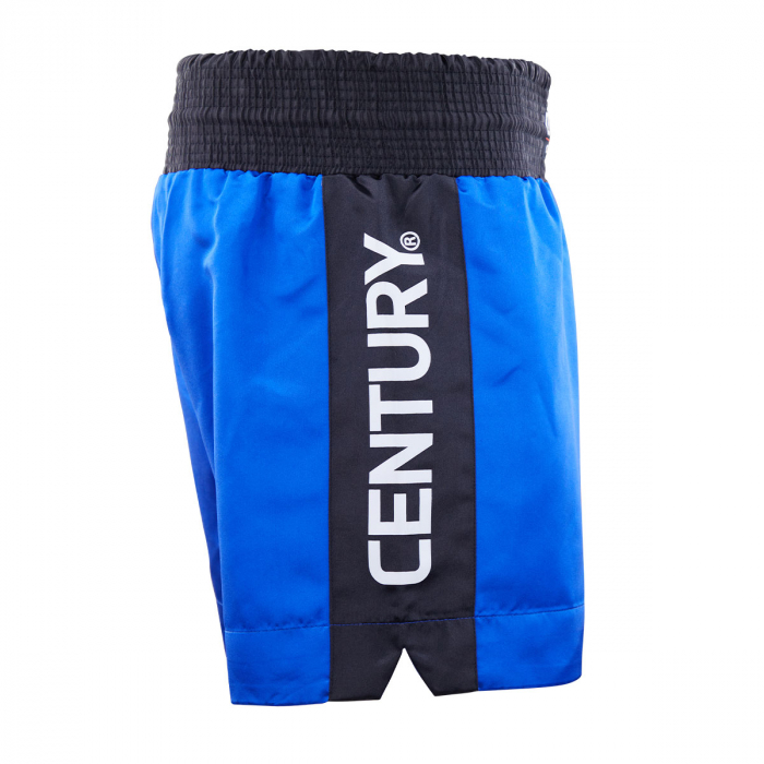 Pantaloni scurti C-GEAR Kickboxing Competition, omologati WAKO, Century, Albastru/Negru, S [9]