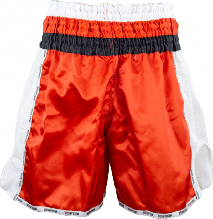 Pantaloni scurti kickboxing aprobati WAKO "WAKO Star", Top Ten, Rosu, M [2]