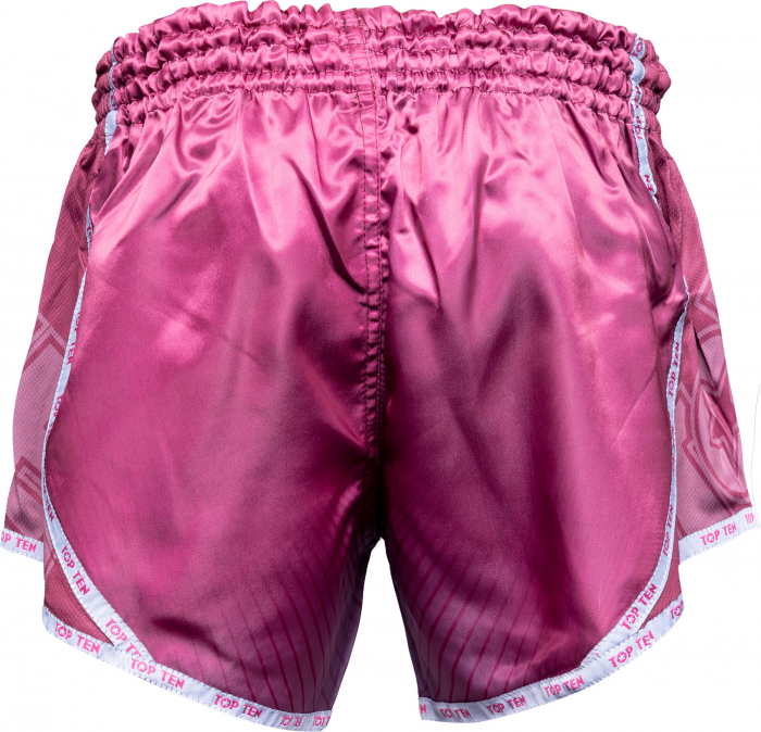 Pantaloni scurti Kickboxing “Vectory”, Top Ten, Roz, XL [4]