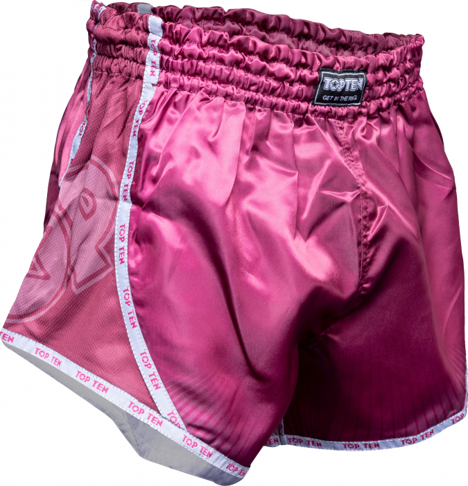 Pantaloni scurti Kickboxing “Vectory”, Top Ten, Roz, XL [2]