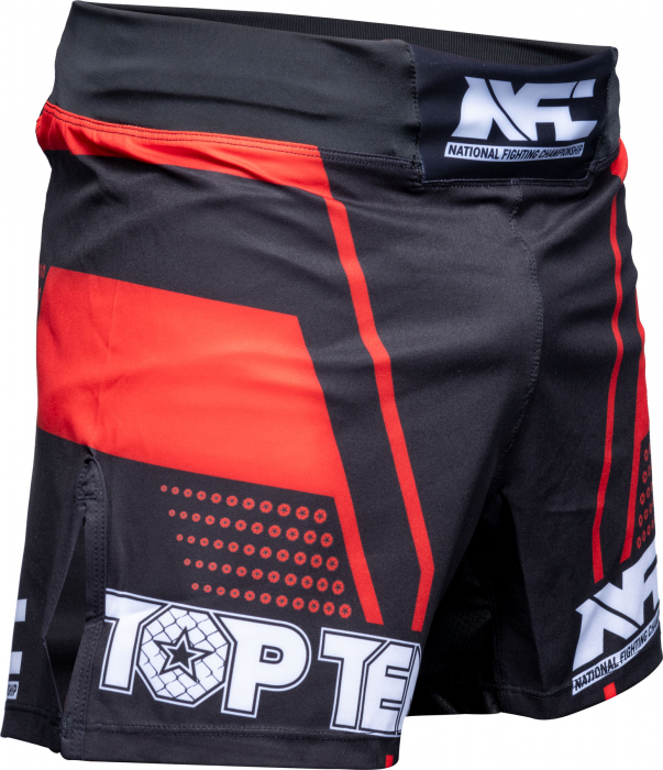 Pantaloni scurti MMA “NFC”, Top Ten, Rosu, L [2]