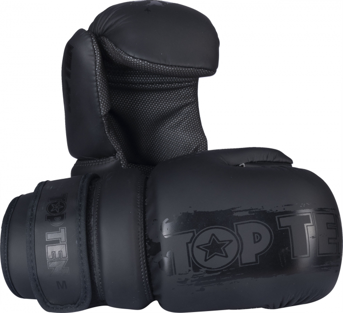 Manusi Pointfighter “Power Ink Black´n´Black” - negru, marime L [1]