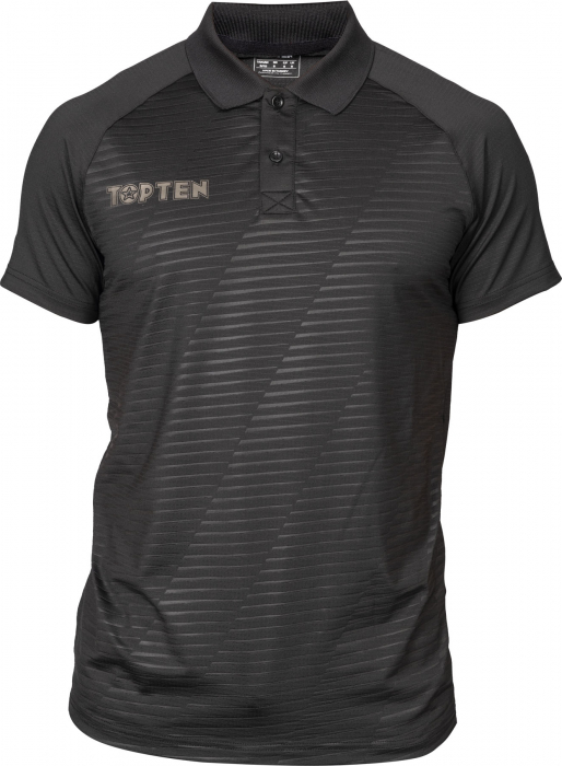 Tricou Polo „Ardezie”, Top Ten, Negru, mărimea M [1]