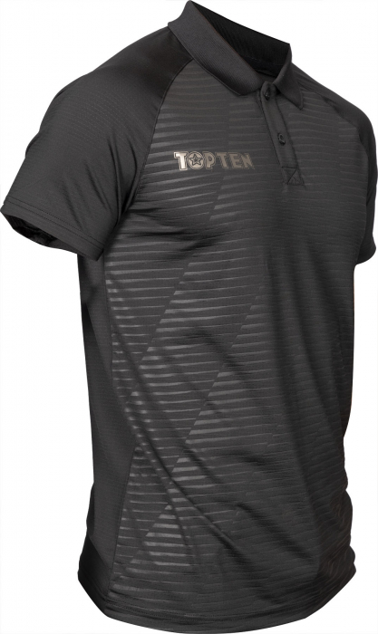 Tricou Polo „Ardezie”, Top Ten, Negru, mărimea M [2]
