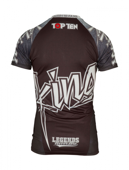 Rash Guard “Vikings” - short sleeve, black-white, size XXL [2]