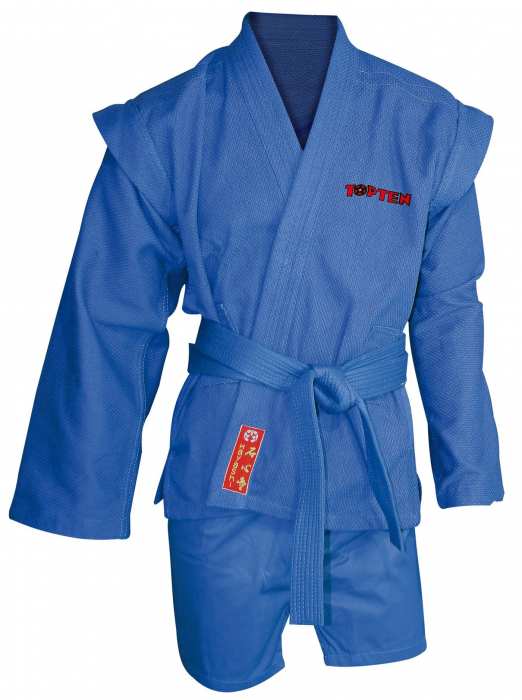 Sambo Kurtka, Sambo uniform - blue, size 160 cm [1]